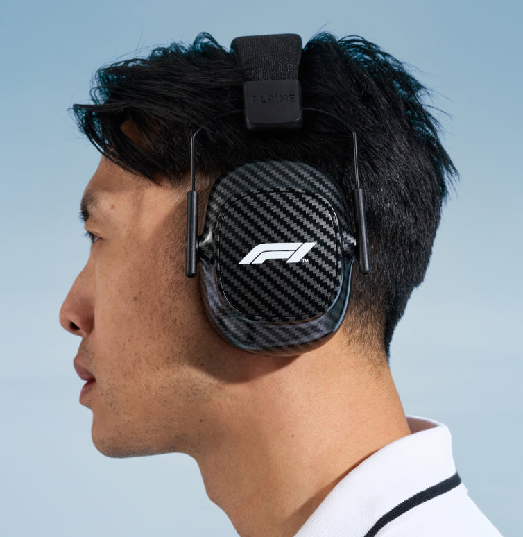 alpine formula 1 racing pro earmuffs comfort detail